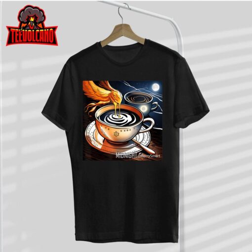 Midnight Coffee Break  Second Wind Coffee Phoenix T-Shirt