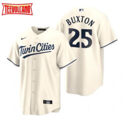 Minnesota Twins Byron Buxton Cream 2023 Alternate Replica Jersey