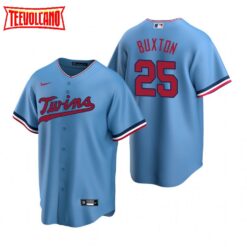 Minnesota Twins Byron Buxton Light Blue Replica Alternate Jersey