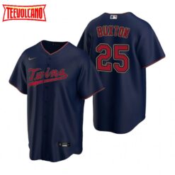 Minnesota Twins Byron Buxton Navy Alternate Replica Jersey