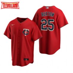 Minnesota Twins Byron Buxton Red Alternate Replica Jersey