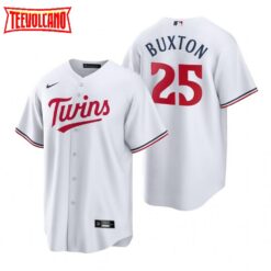 Minnesota Twins Byron Buxton White 2023 Home Replica Jersey