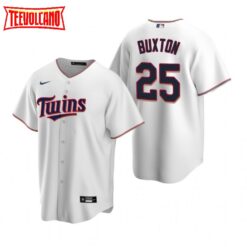 Minnesota Twins Byron Buxton White Home Replica Jersey