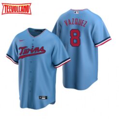 Minnesota Twins Christian Vazquez Light Blue Alternate Replica Jersey