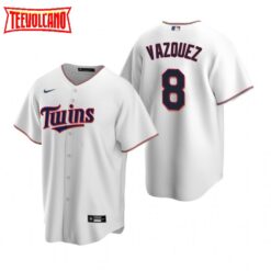 Minnesota Twins Christian Vazquez White Home Replica Jersey