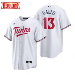 Minnesota Twins Joey Gallo White 2023 Home Replica Jersey