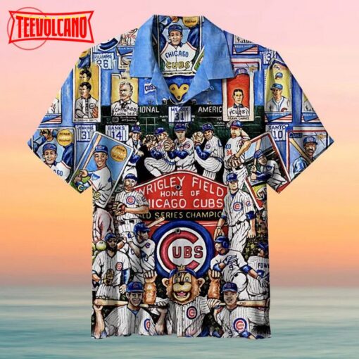 Mlb Chicago Cubs Tribute Hawaiian Shirt