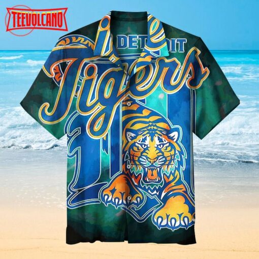 Mlb Detroit Tigers Hawaiian Shirt