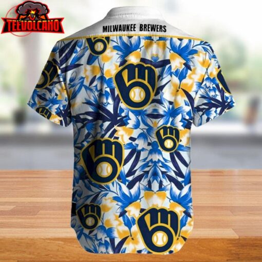 Mlb Milwaukee Brewers Hawaiian Shirt