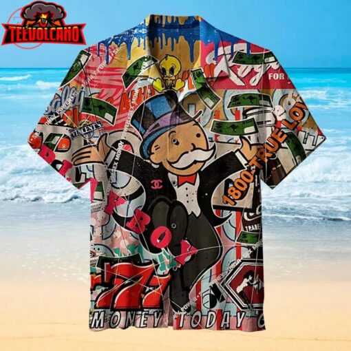 Monopoly Vintage Hawaiian Shirt