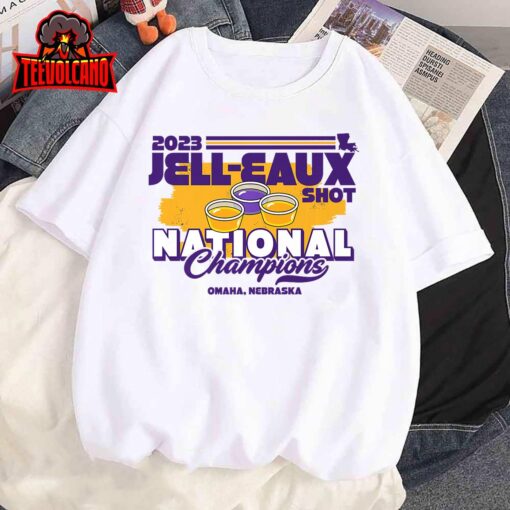 National Jelleaux Shot Champions Funny Premium T-Shirt