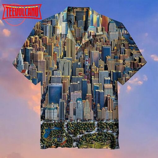 New York City Hawaiian shirt