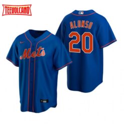 New York Mets Pete Alonso Royal Replica Alternate Jersey