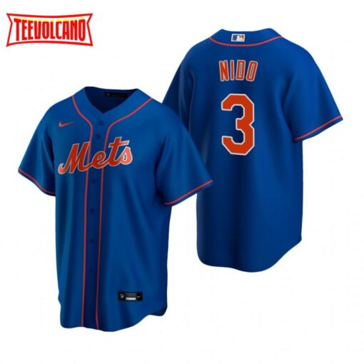 New York Mets Tomas Nido Royal Alternate Replica Jersey