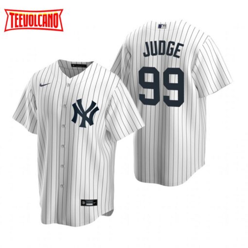 New York Yankees Aaron Judge White Replica Home Jersey