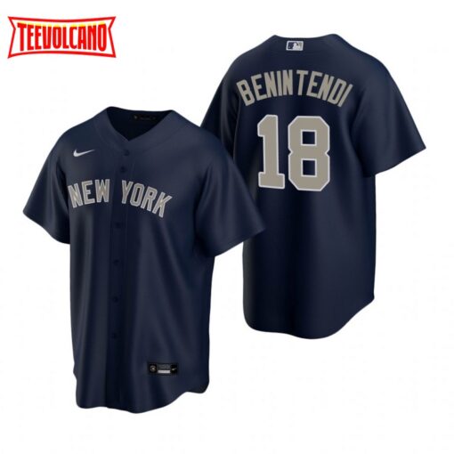 New York Yankees Andrew Benintendi Navy Alternate Replica Jersey