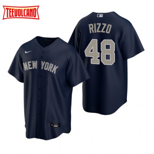 New York Yankees Anthony Rizzo Navy Replica Alternate Jersey