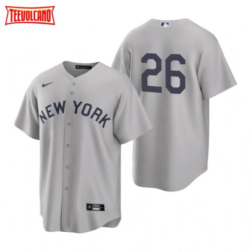 New York Yankees DJ LeMahieu Gray 2021 Field of Dreams Replica Jersey