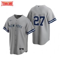 New York Yankees Giancarlo Stanton Gray Road Replica Jersey