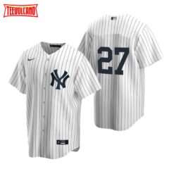 New York Yankees Giancarlo Stanton White Home Replica Jersey