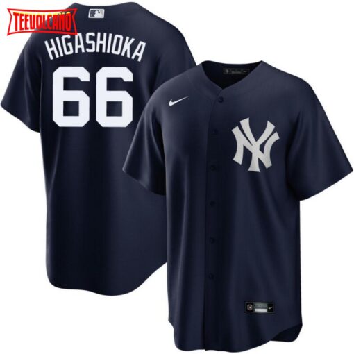 New York Yankees Kyle Higashioka Navy Alternate Replica Jersey