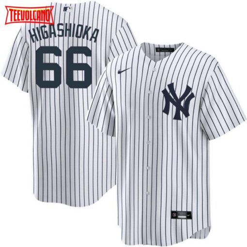 New York Yankees Kyle Higashioka White Home Replica Jersey