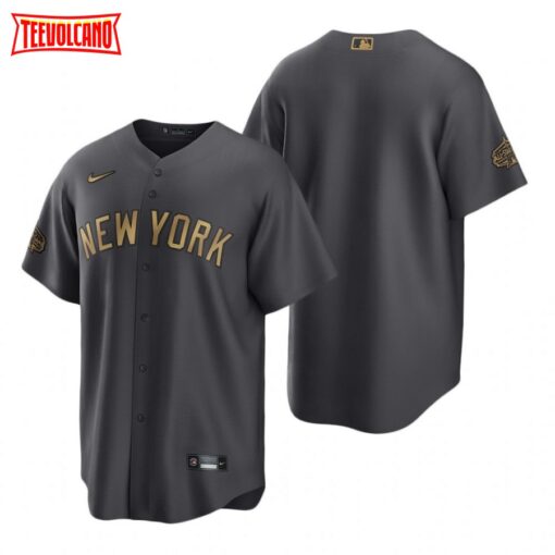 New York Yankees Team Charcoal 2022 All-Star Game Replica Jersey
