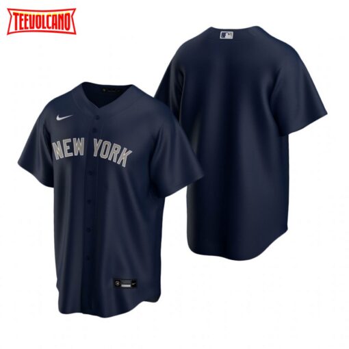 New York Yankees Team Navy Replica Alternate Jersey