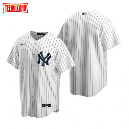 New York Yankees Team White Replica Home Jersey