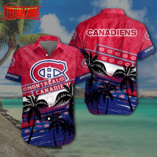 NHL Montreal Canadiens Hawaiian Shirt