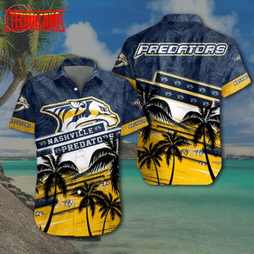 NHL Nashville Predators Hawaiian Shirt
