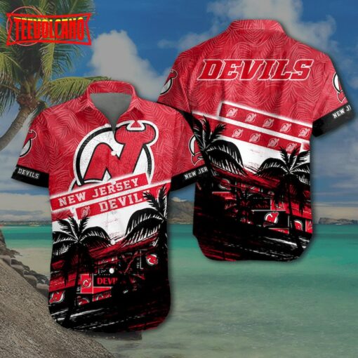 NHL New Jersey Devils Hawaiian Shirt