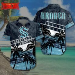 NHL Seattle Kraken Hawaiian Shirt