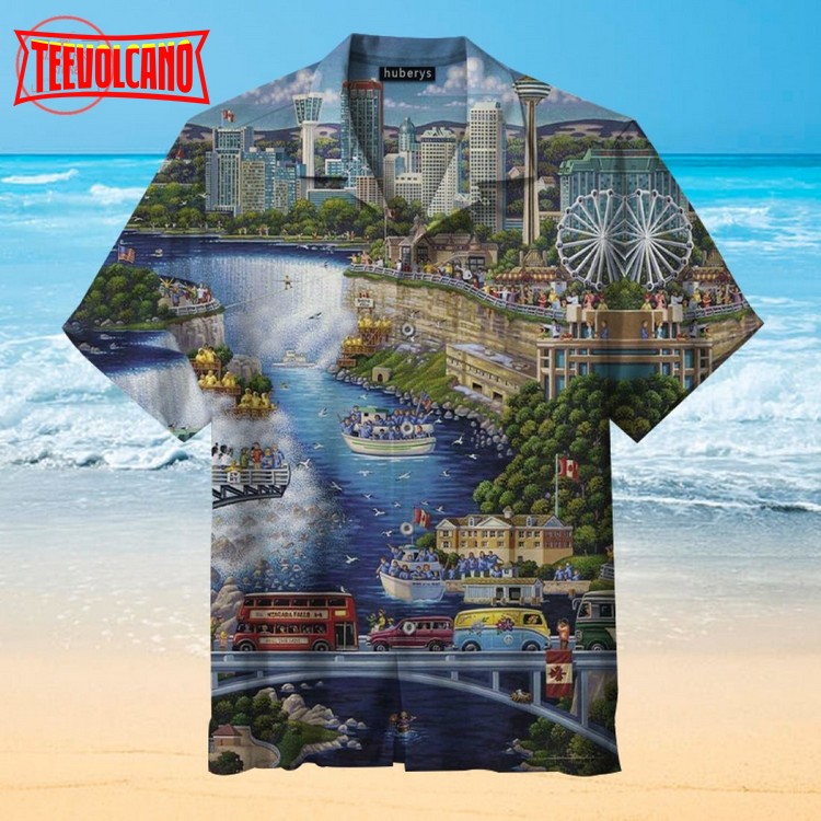 Niagara Falls Hawaiian Shirt