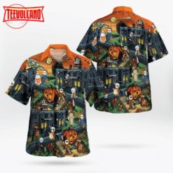 Nightmare Halloween Town Hawaiian Shirt