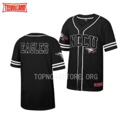 North Carolina Central Eagles Free Spirited Black College Baseball Jersey