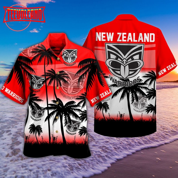 NRL New Zealand Warriors Hawaiian Shirt