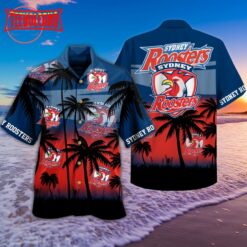 NRL Sydney Roosters Hawaiian Shirt