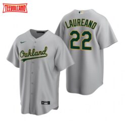 Oakland Athletics Ramon Laureano Gray Road Replica Jersey