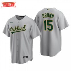 Oakland Athletics Seth Brown Gray Road Replica Jersey