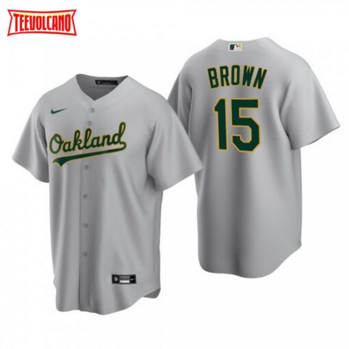 Oakland Athletics Seth Brown Gray Road Replica Jersey