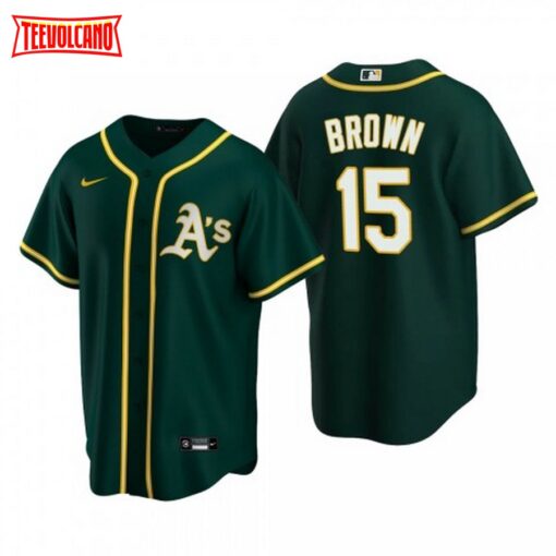 Oakland Athletics Seth Brown Green Alternate Replica Jersey