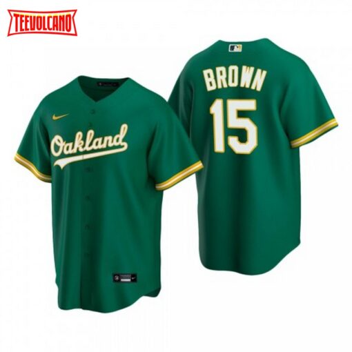 Oakland Athletics Seth Brown Kelly Green Alternate Replica Jersey