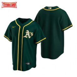 Oakland Athletics Team Green Alternate Replica Jersey