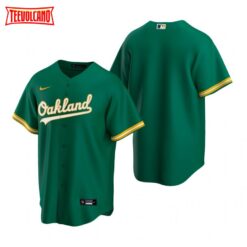 Oakland Athletics Team Green Replica Alternate Jersey