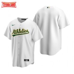 Oakland Athletics Team White Replica Home Jersey