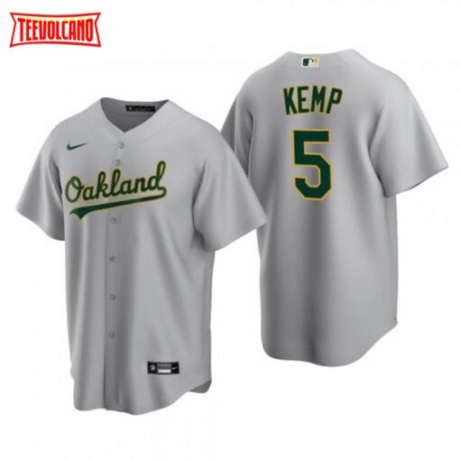 Oakland Athletics Tony Kemp Gray Road Replica Jersey