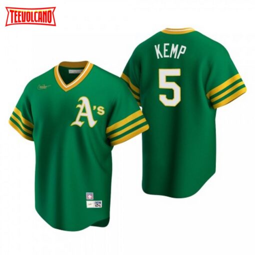 Oakland Athletics Tony Kemp Kelly Green Cooperstown Collection Jersey