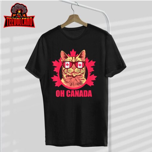 Oh Canada Canada Day Maple Leaf National Day 1st of July T-Shirt