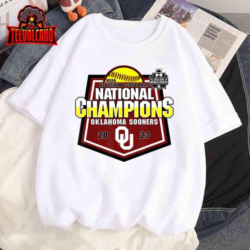 Oklahoma Sooners National Champs Softball 2023 WCWS T-Shirt